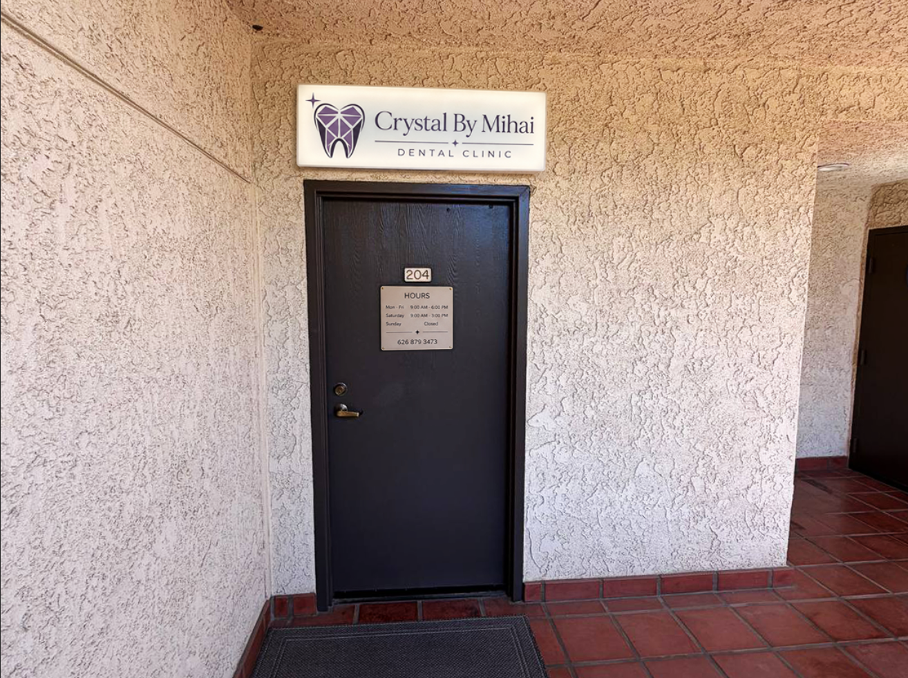 Exterior entrance of Crystal by Mihai Dental Clinic